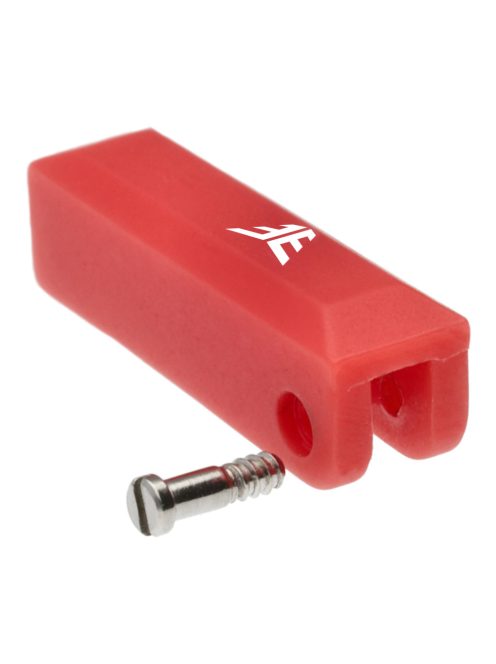 MOTOEYE cserélhető szemüvegszár csatlakozó - Bal oldal - Piros