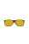 MOTOEYE H0001-C4 - Magnetischer Sonnenbrillenvorsatz - Transparent blauer Rahmen - Gelbe Gläser - UV 400 Schutz