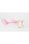 Optical frame with helmet temples MOTOEYE H0005-C3 Transparent, Pink