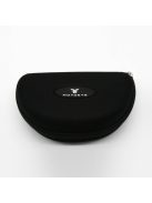 Optical frame with helmet temples + street temples + Clip-On  MOTOEYE H0007-C1 Black, Black