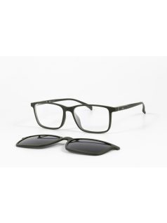   MOTOEYE H0008-C3 Khaki-Khaki Szemüvegkeret - Cserélhető szárakkal, sisakbarát kialakítással - Polarizált UV 400 mágneses napszemüveg előtéttel - Ultra könnyű alapanyagból - Szögletes forma - L, XL méretű sisakhoz ajánlott