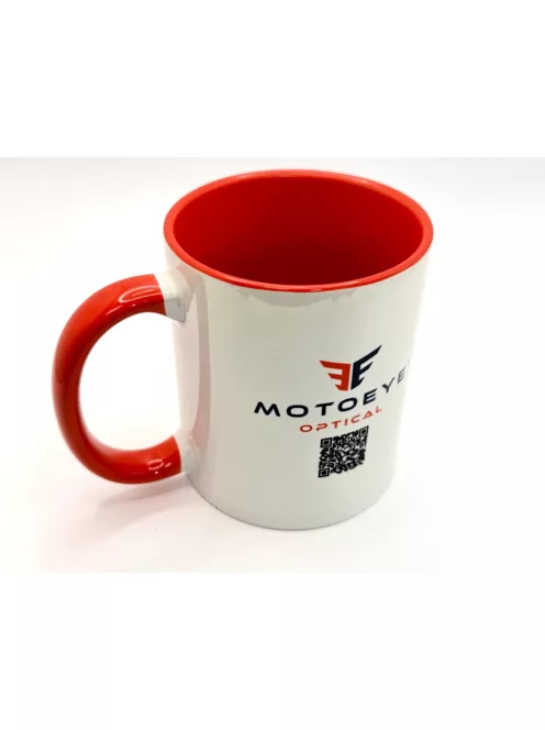 MOTOEYE Bögre - Fehér,Piros
