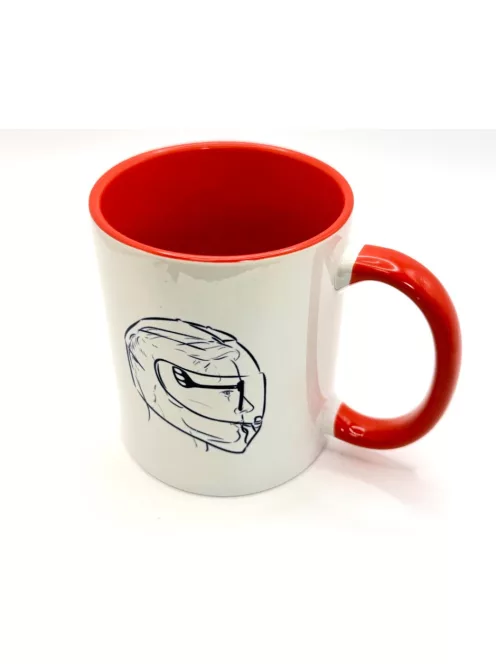 MOTOEYE Bögre - Fehér,Piros