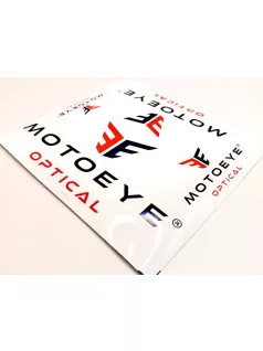   MOTOEYE Matrica paletta  - Körbevágott 4db különböző méret - Fehér