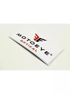 MOTOEYE Matrica darabolt  - 80*40mm - Fehér
