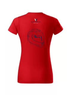 MOTOEYE Női póló - L - Piros