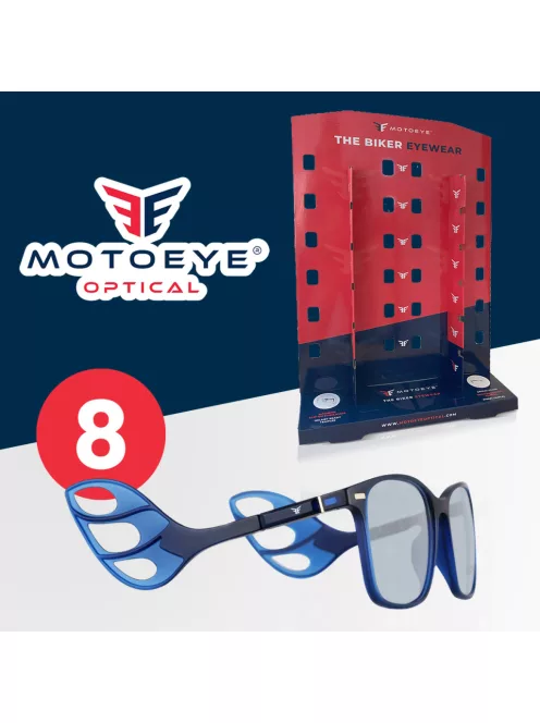Induló csomag "B" 8db komplett MOTOEYE szemüvegkerettel